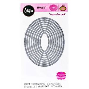 Sizzix Framelits by Stephanie Barnard 561840 Dotted Ovals